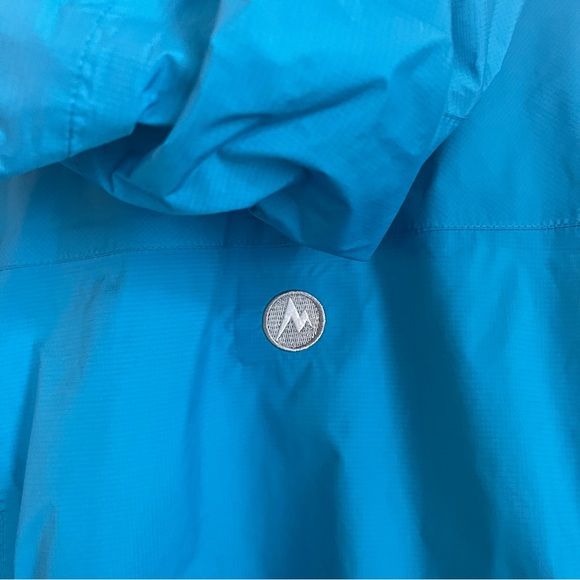 Marmot Hooded Front Zip Waterproof Rain Jacket - Picture 3 of 9